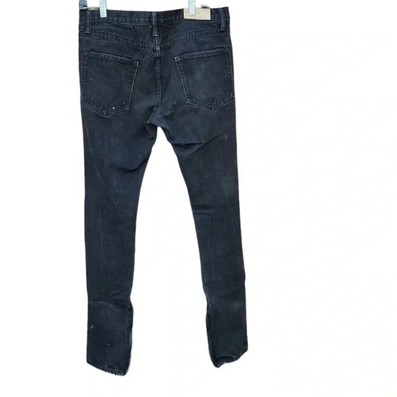 MNML men's size 33 distressed black jeans - Picture 3 of 5